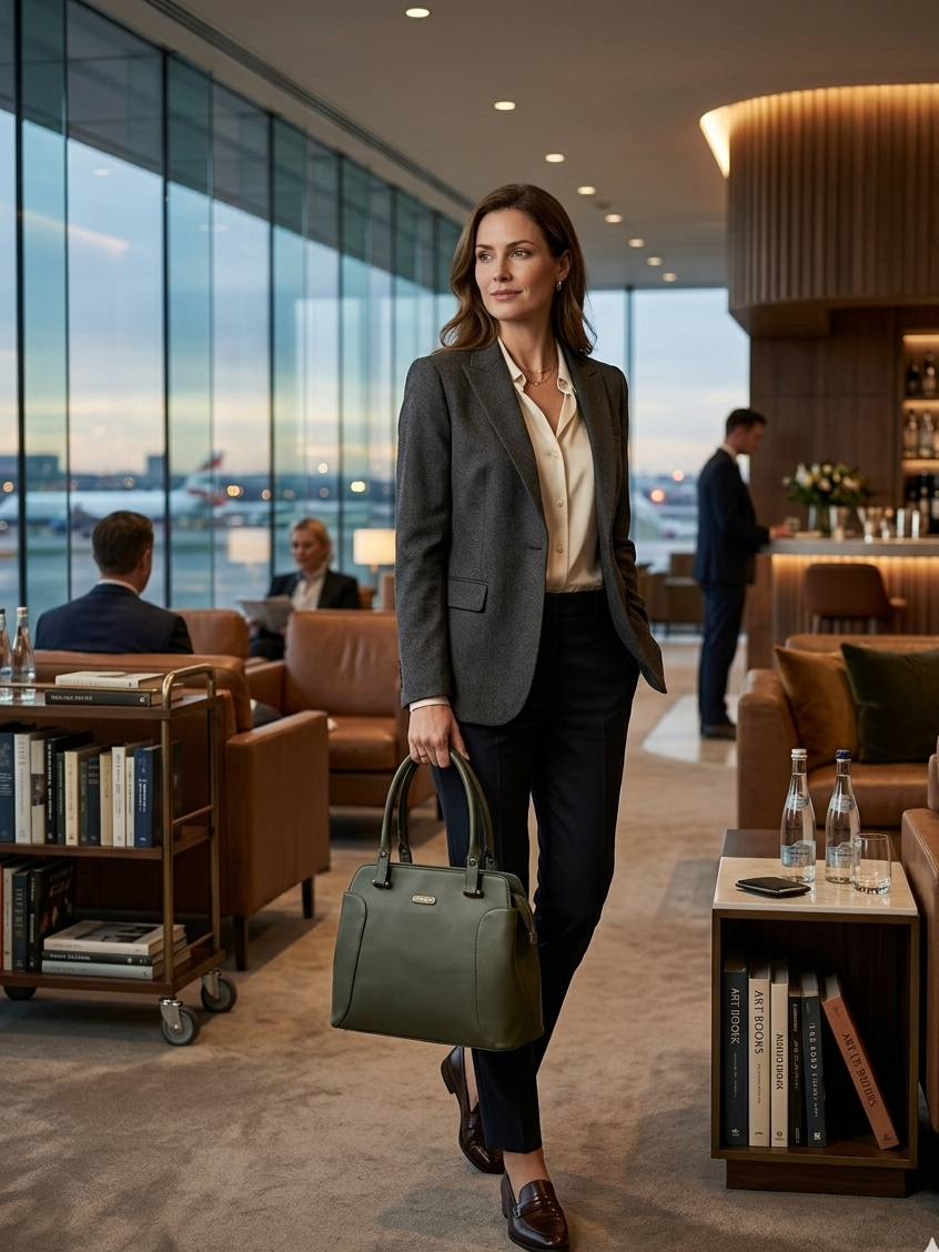 The luxe tote office tote bag for women