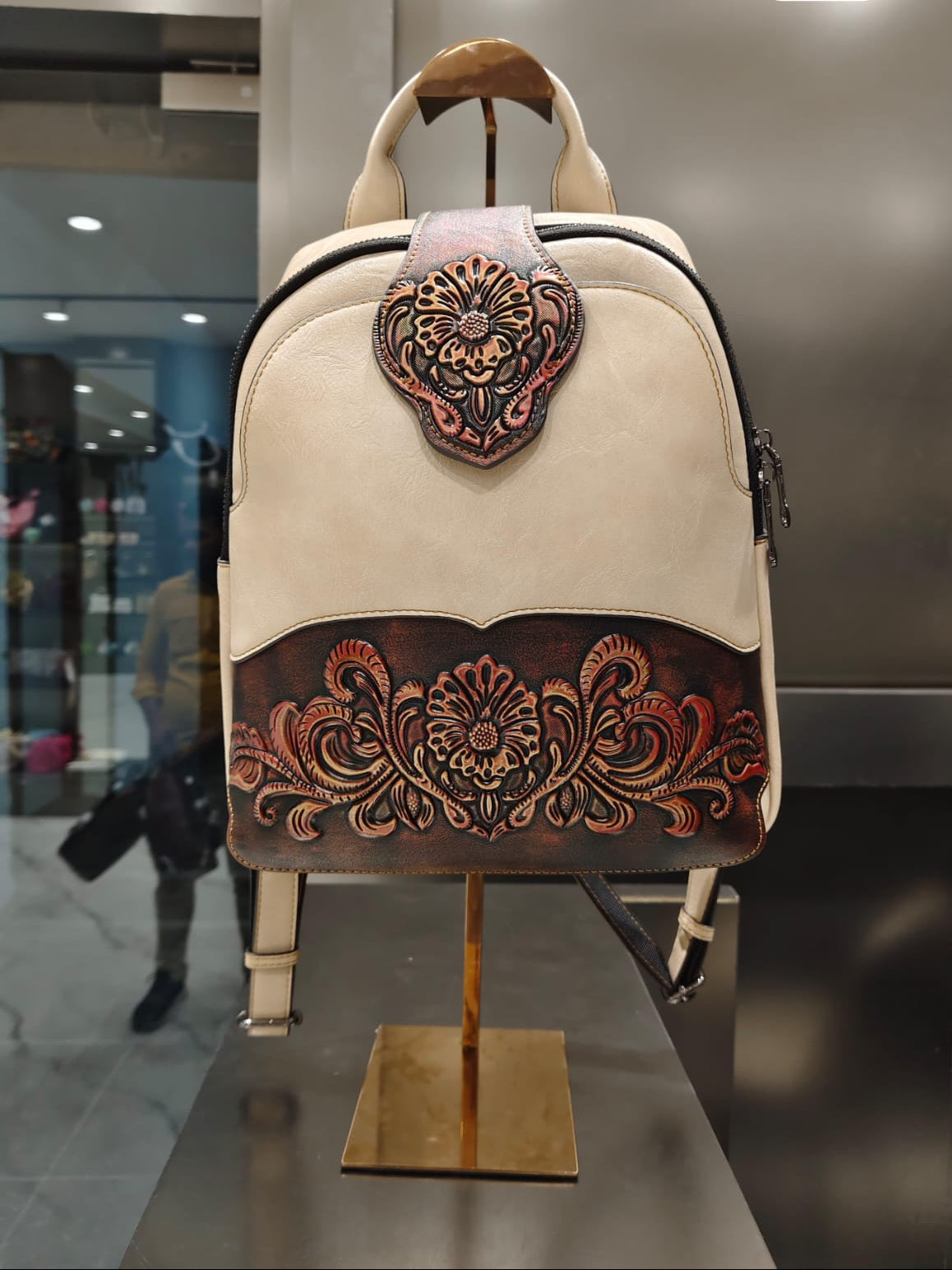 The Vienna Carved Backpack